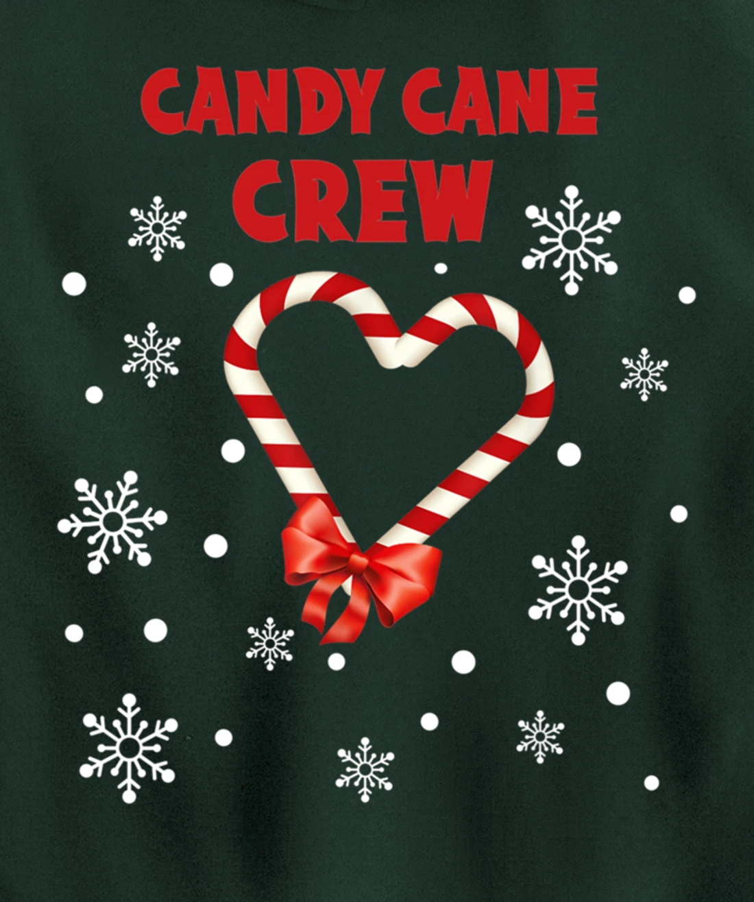 Candy Cane Crew Tee Sweets Candy Canes Pullover Hoodie