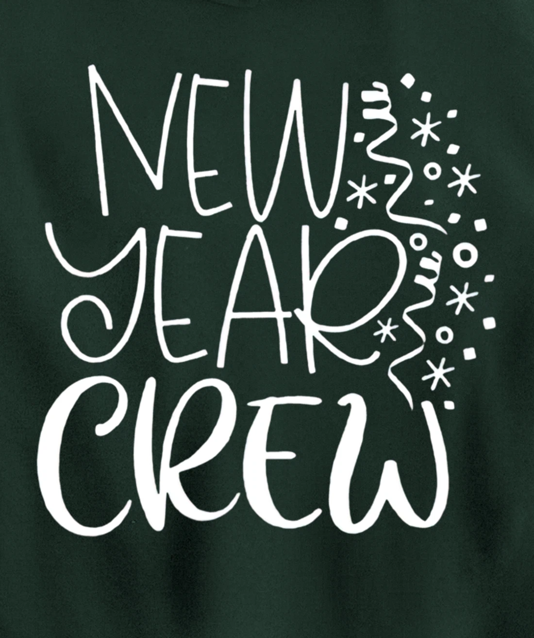New Year Crew Matching Family Party Happy 2022 Pullover Hoodie