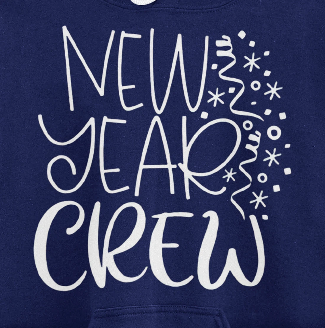 New Year Crew Matching Family Party Happy 2022 Pullover Hoodie