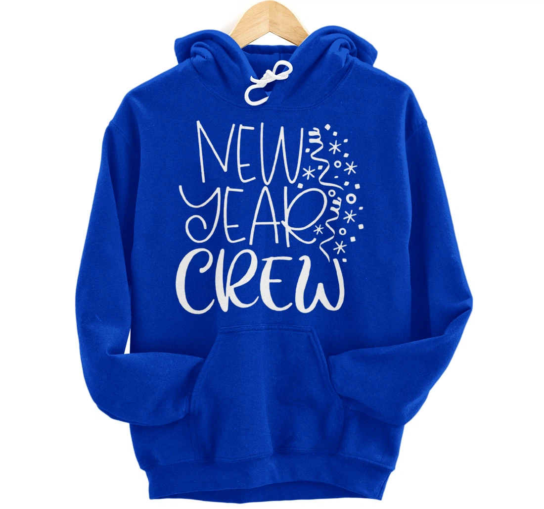 New Year Crew Matching Family Party Happy 2022 Pullover Hoodie