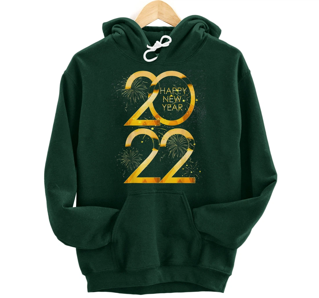 Happy New Year 2022 Crew Matching Family Party Pullover Hoodie