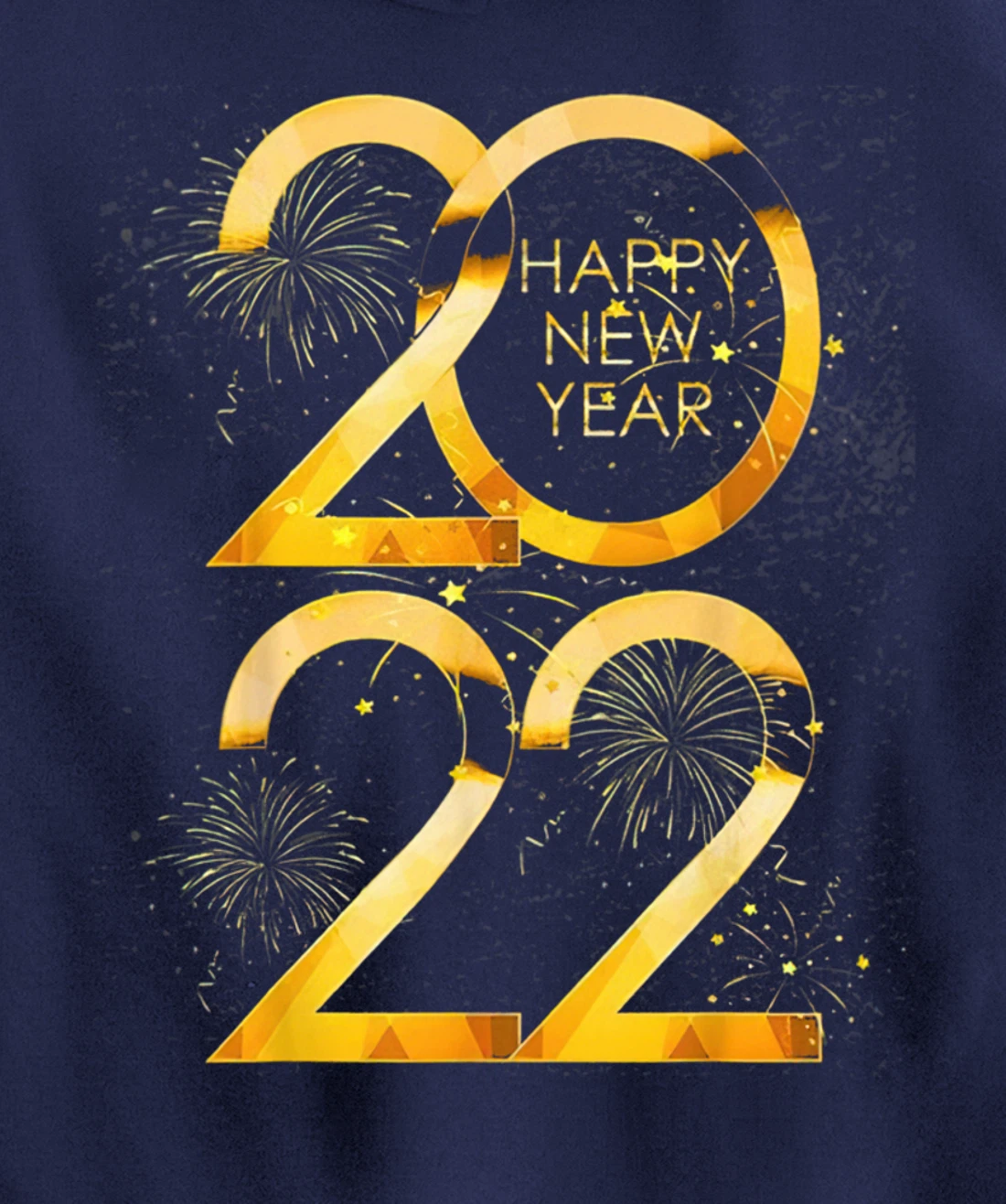 Happy New Year 2022 Crew Matching Family Party Pullover Hoodie