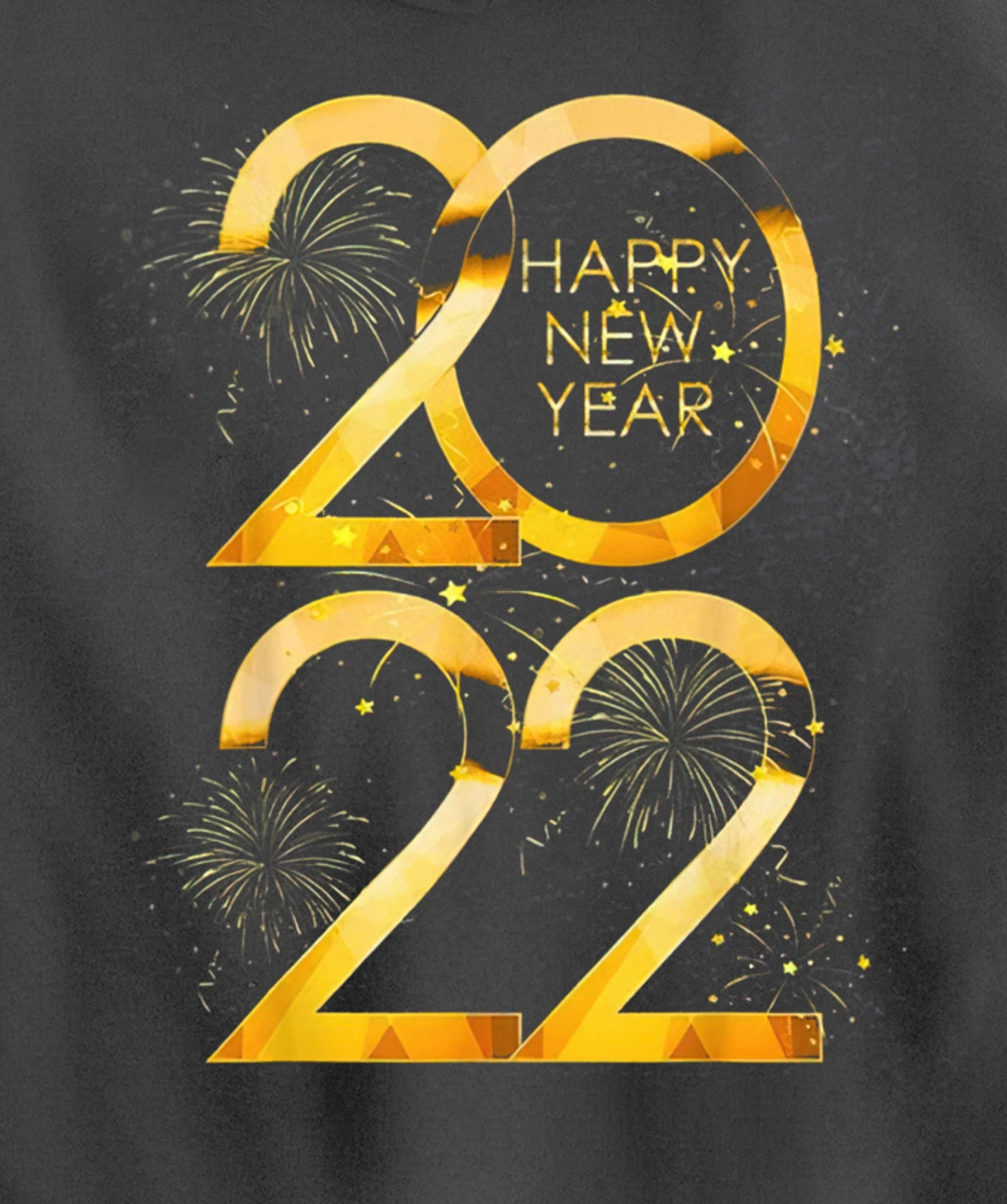 Happy New Year 2022 Crew Matching Family Party Pullover Hoodie