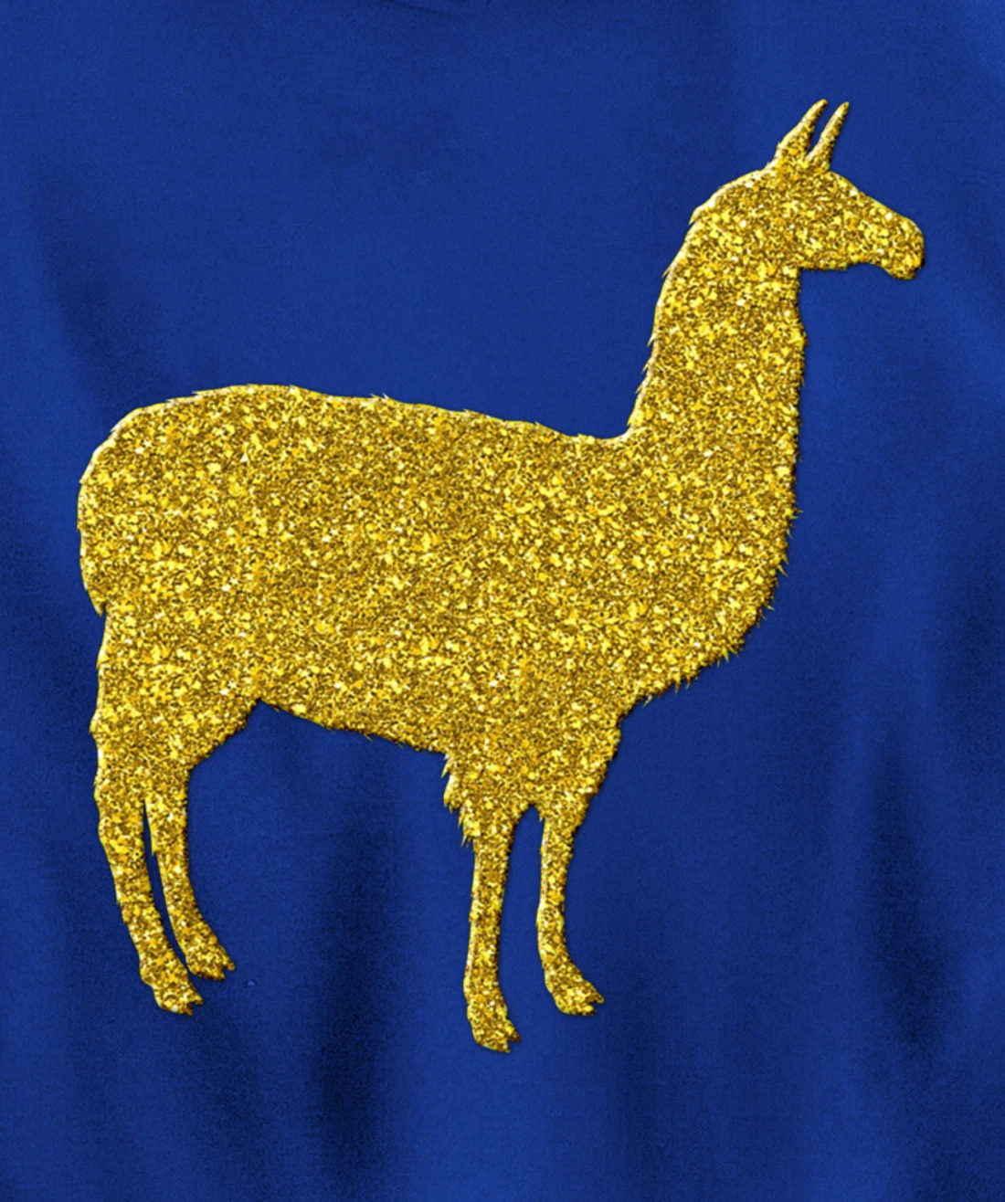 Llama alpaca Vintage, Golden retro animal symbol Pullover Hoodie