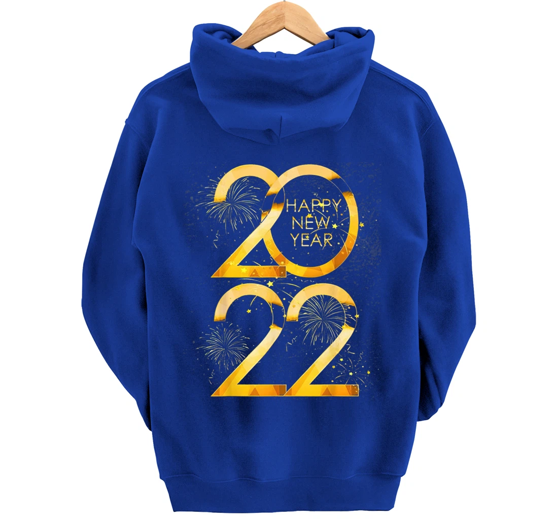 Happy New Year 2022 Crew Matching Family Party Pullover Hoodie