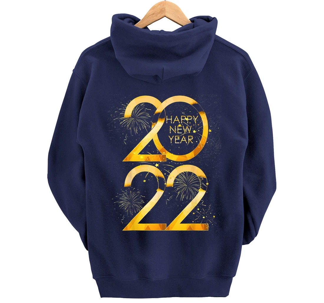 Happy New Year 2022 Crew Matching Family Party Pullover Hoodie