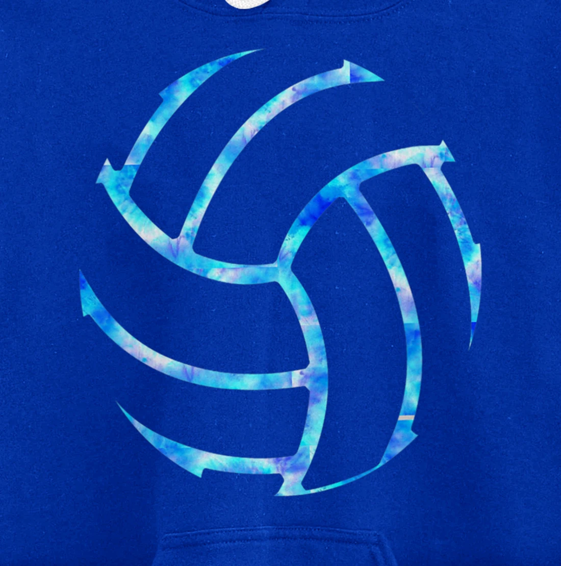 Volleyball stuff attire tie dye gift for a teen girl player Pullover Hoodie