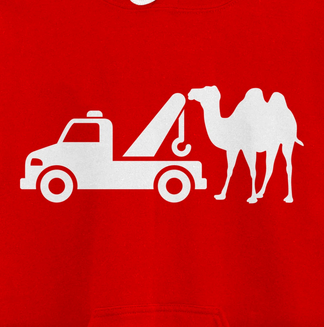 Cameltoe Camel Tow Truck Camel Toe Funny Gag Gift Xmas 2021 Pullover Hoodie
