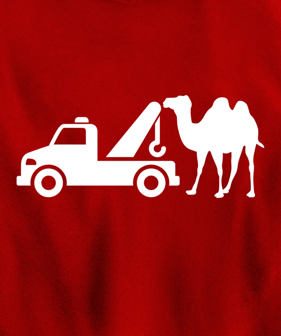 Cameltoe Camel Tow Truck Camel Toe Funny Gag Gift Xmas 2021 Pullover Hoodie