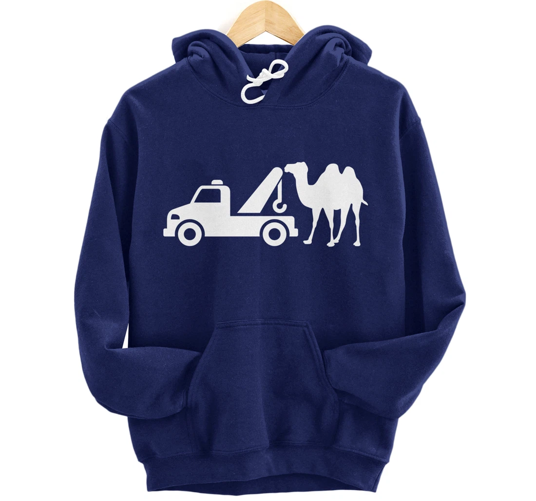 Cameltoe Camel Tow Truck Camel Toe Funny Gag Gift Xmas 2021 Pullover Hoodie