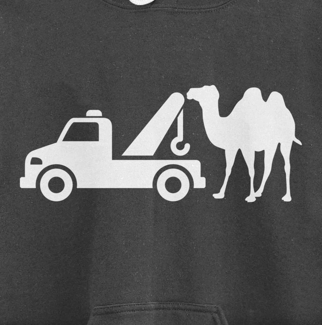 Cameltoe Camel Tow Truck Camel Toe Funny Gag Gift Xmas 2021 Pullover Hoodie