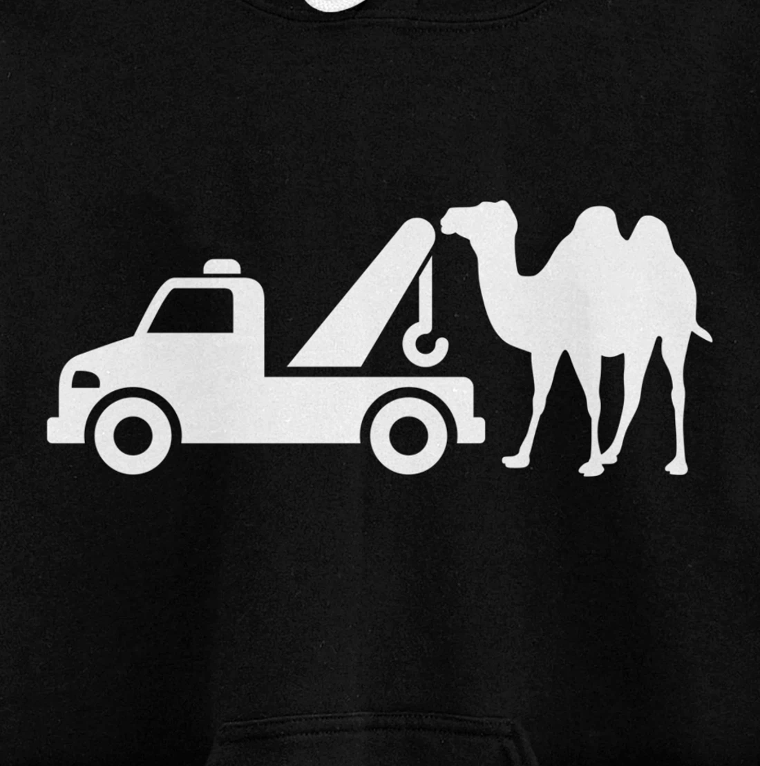 Cameltoe Camel Tow Truck Camel Toe Funny Gag Gift Xmas 2021 Pullover Hoodie
