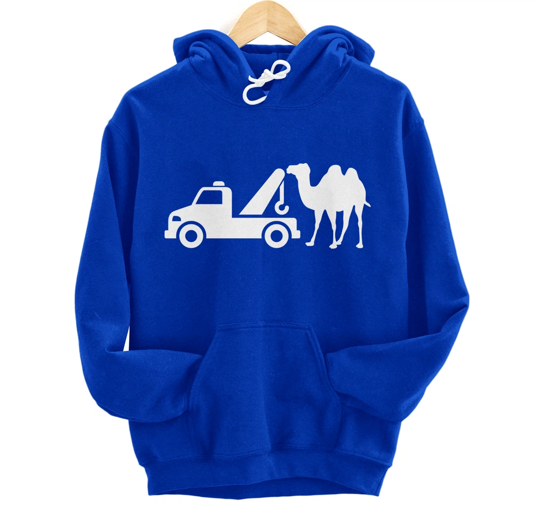 Cameltoe Camel Tow Truck Camel Toe Funny Gag Gift Xmas 2021 Pullover Hoodie