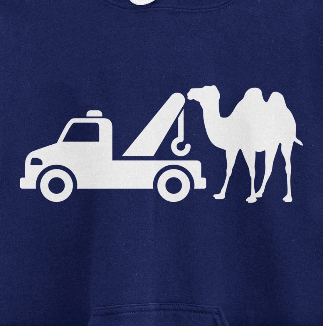 Cameltoe Camel Tow Truck Camel Toe Funny Gag Gift Xmas 2021 Pullover Hoodie