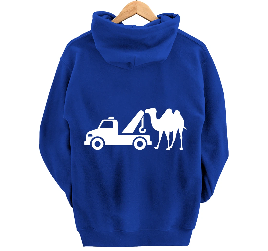 Cameltoe Camel Tow Truck Camel Toe Funny Gag Gift Xmas 2021 Pullover Hoodie