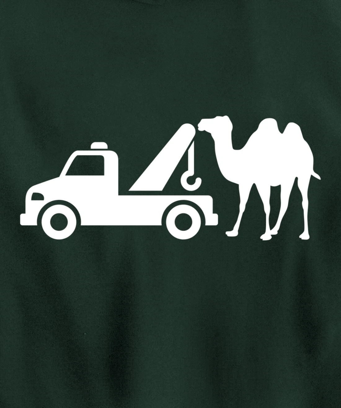 Cameltoe Camel Tow Truck Camel Toe Funny Gag Gift Xmas 2021 Pullover Hoodie