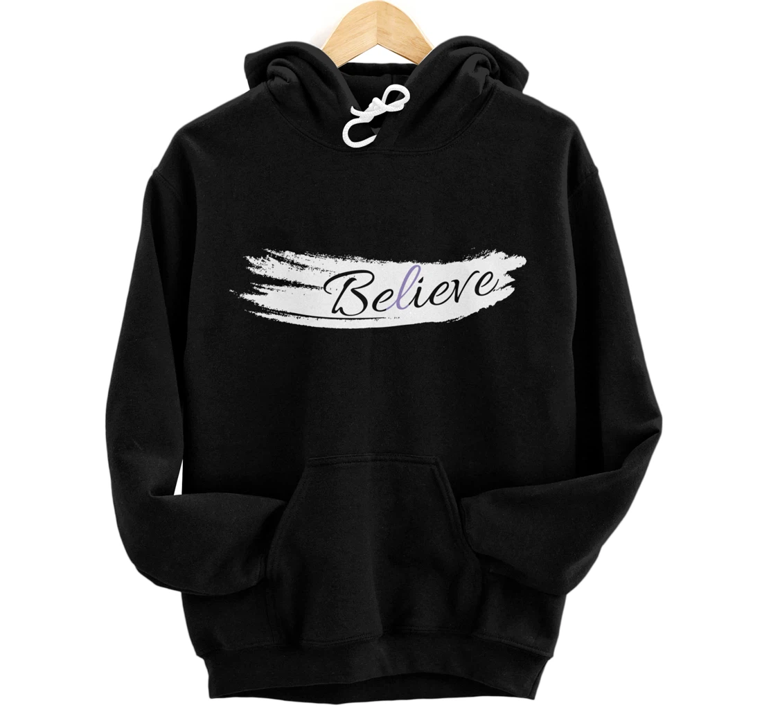 Testicular Cancer Fight Cancer Ribbon Pullover Hoodie