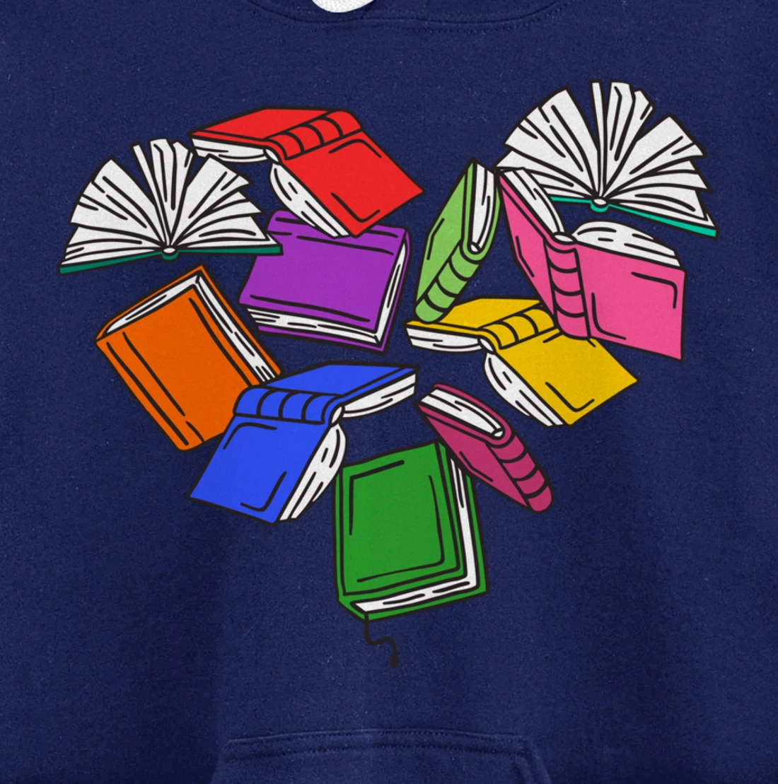 Book Lover Library Squad English Teacher School Librarian Pullover Hoodie