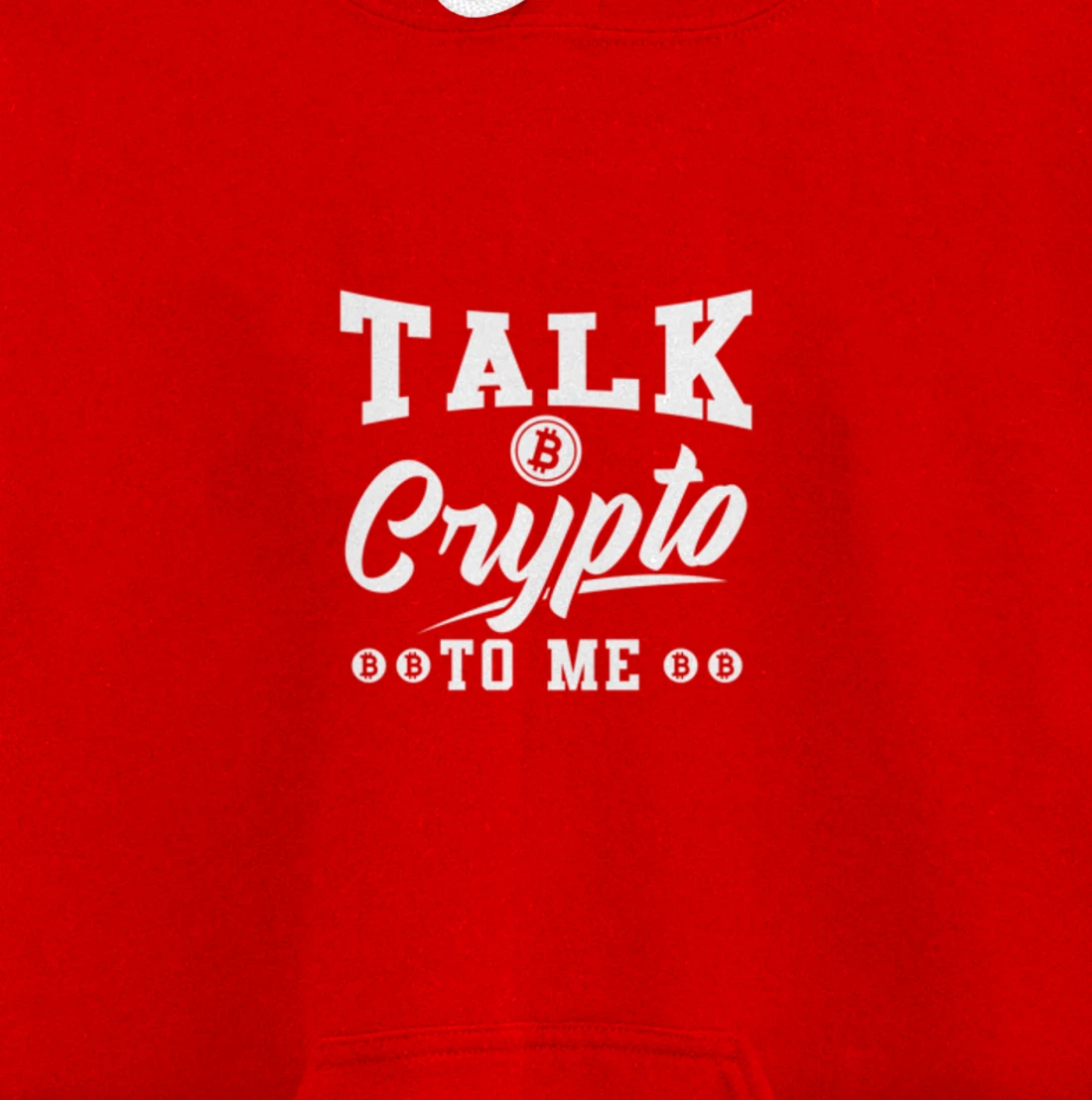 Blockchain Bitcoin Investor Talk crypto to me Pullover Hoodie