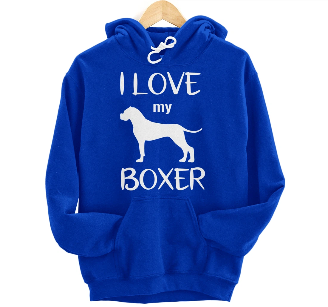 Boxer dog dog owner dog love dogs men women children Pullover Hoodie