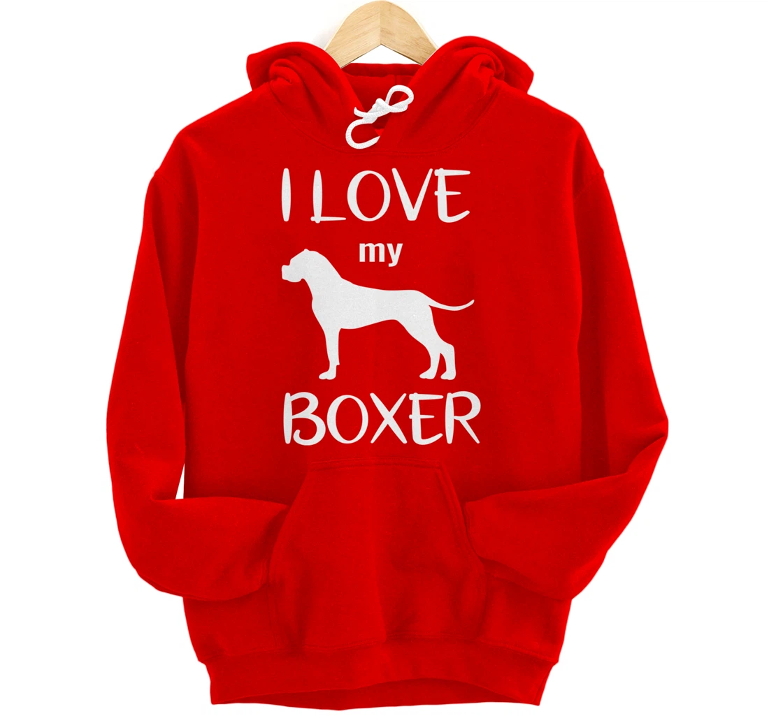 Boxer dog dog owner dog love dogs men women children Pullover Hoodie