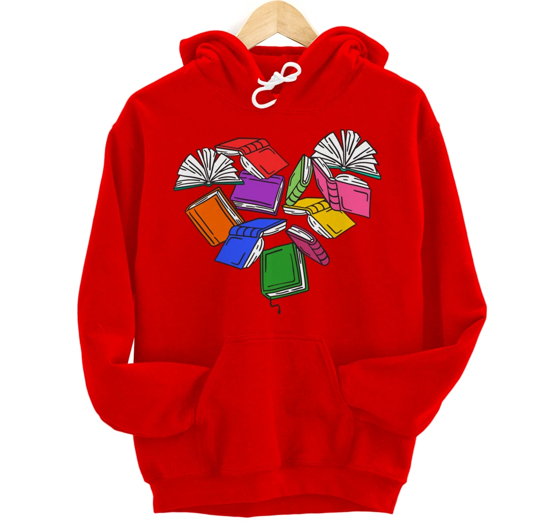 Book Lover Library Squad English Teacher School Librarian Pullover Hoodie