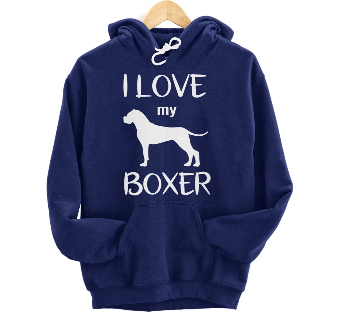 Boxer dog dog owner dog love dogs men women children Pullover Hoodie