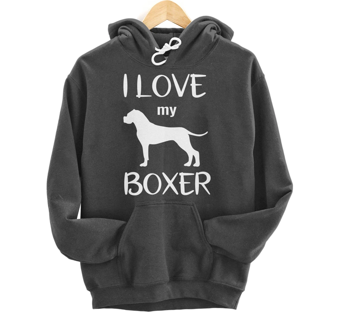 Boxer dog dog owner dog love dogs men women children Pullover Hoodie