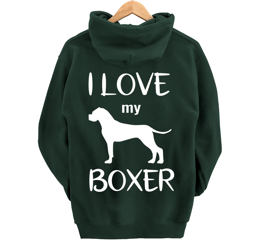 Boxer dog dog owner dog love dogs men women children Pullover Hoodie