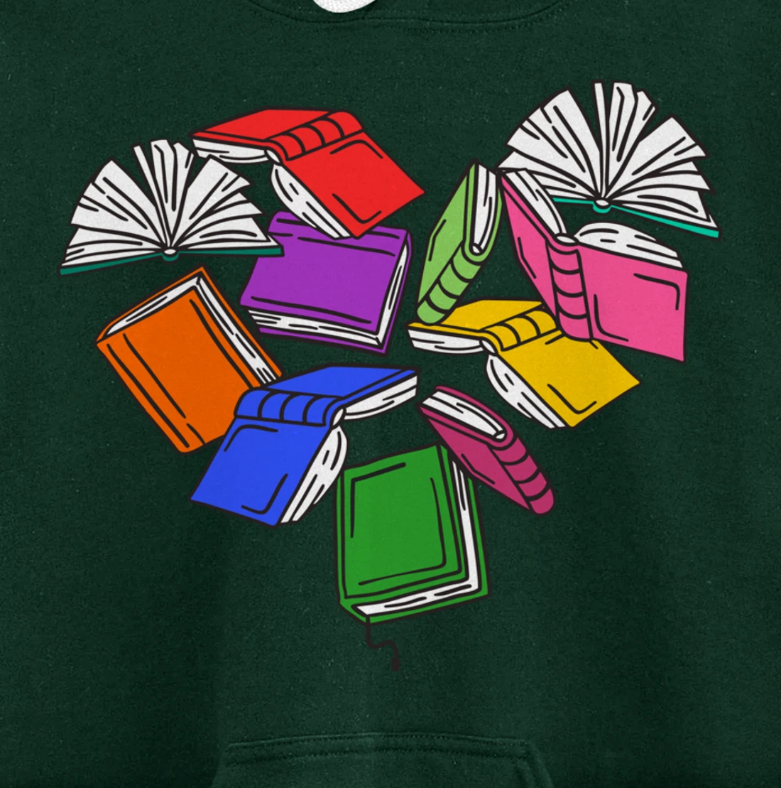 Book Lover Library Squad English Teacher School Librarian Pullover Hoodie