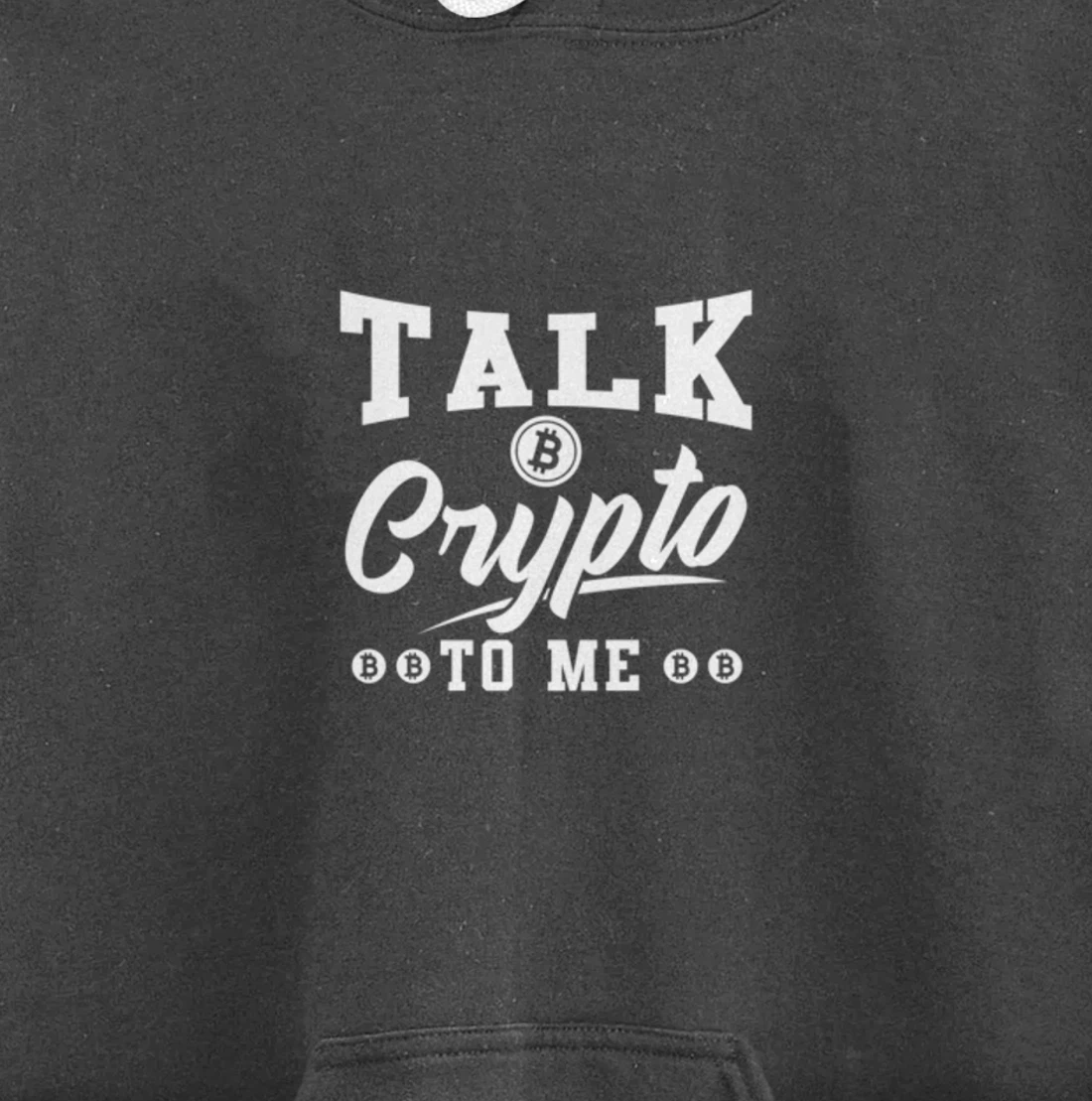 Blockchain Bitcoin Investor Talk crypto to me Pullover Hoodie