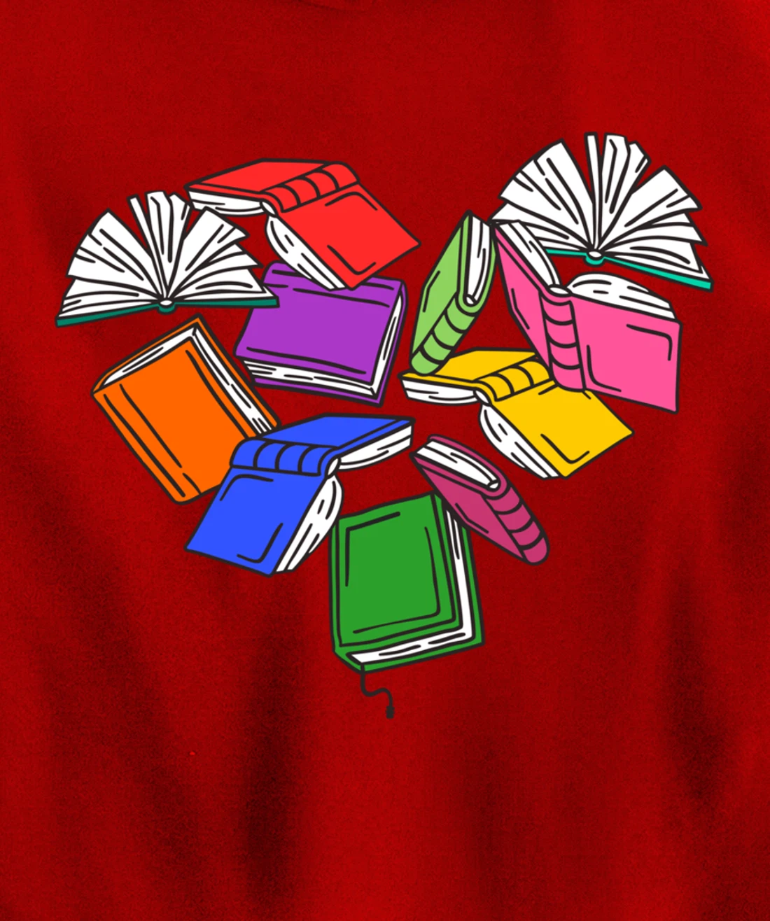 Book Lover Library Squad English Teacher School Librarian Pullover Hoodie