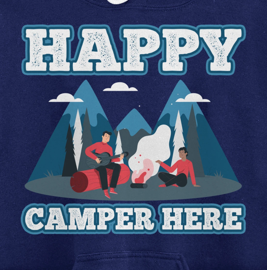 Hiking mountains climbing cliffs road adventure fun camping Pullover Hoodie