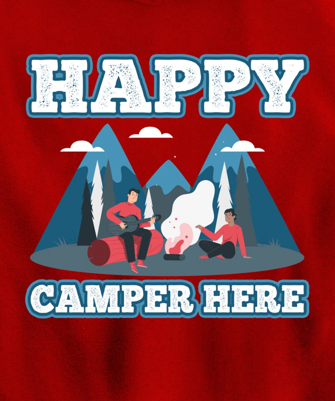 Hiking mountains climbing cliffs road adventure fun camping Pullover Hoodie