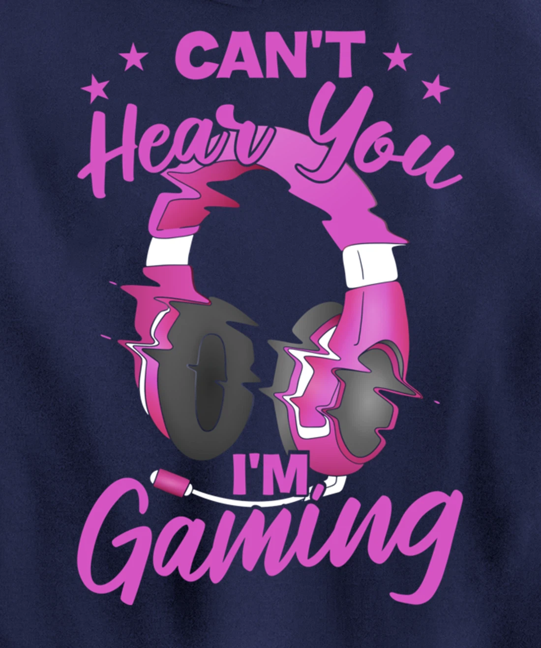 Video Gamer Can'T Hear You I'M Gaming Pullover Hoodie