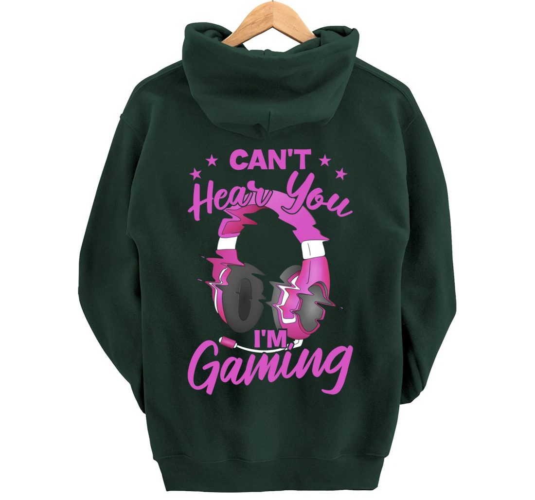 Video Gamer Can'T Hear You I'M Gaming Pullover Hoodie