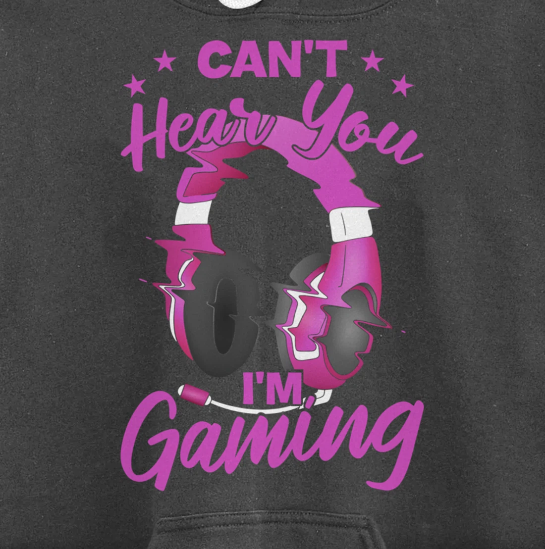 Video Gamer Can'T Hear You I'M Gaming Pullover Hoodie