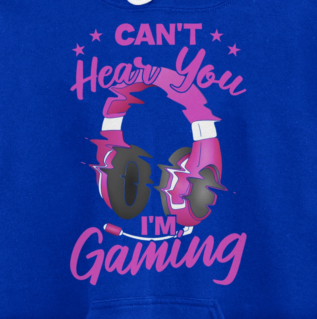 Video Gamer Can'T Hear You I'M Gaming Pullover Hoodie