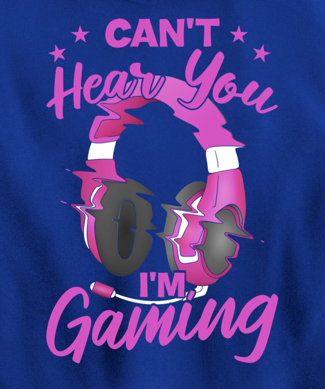 Video Gamer Can'T Hear You I'M Gaming Pullover Hoodie