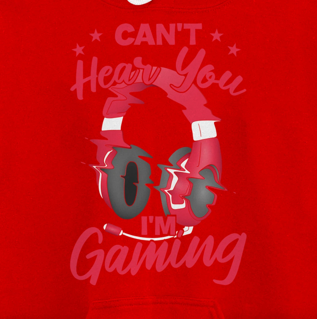 Video Gamer Can'T Hear You I'M Gaming Pullover Hoodie