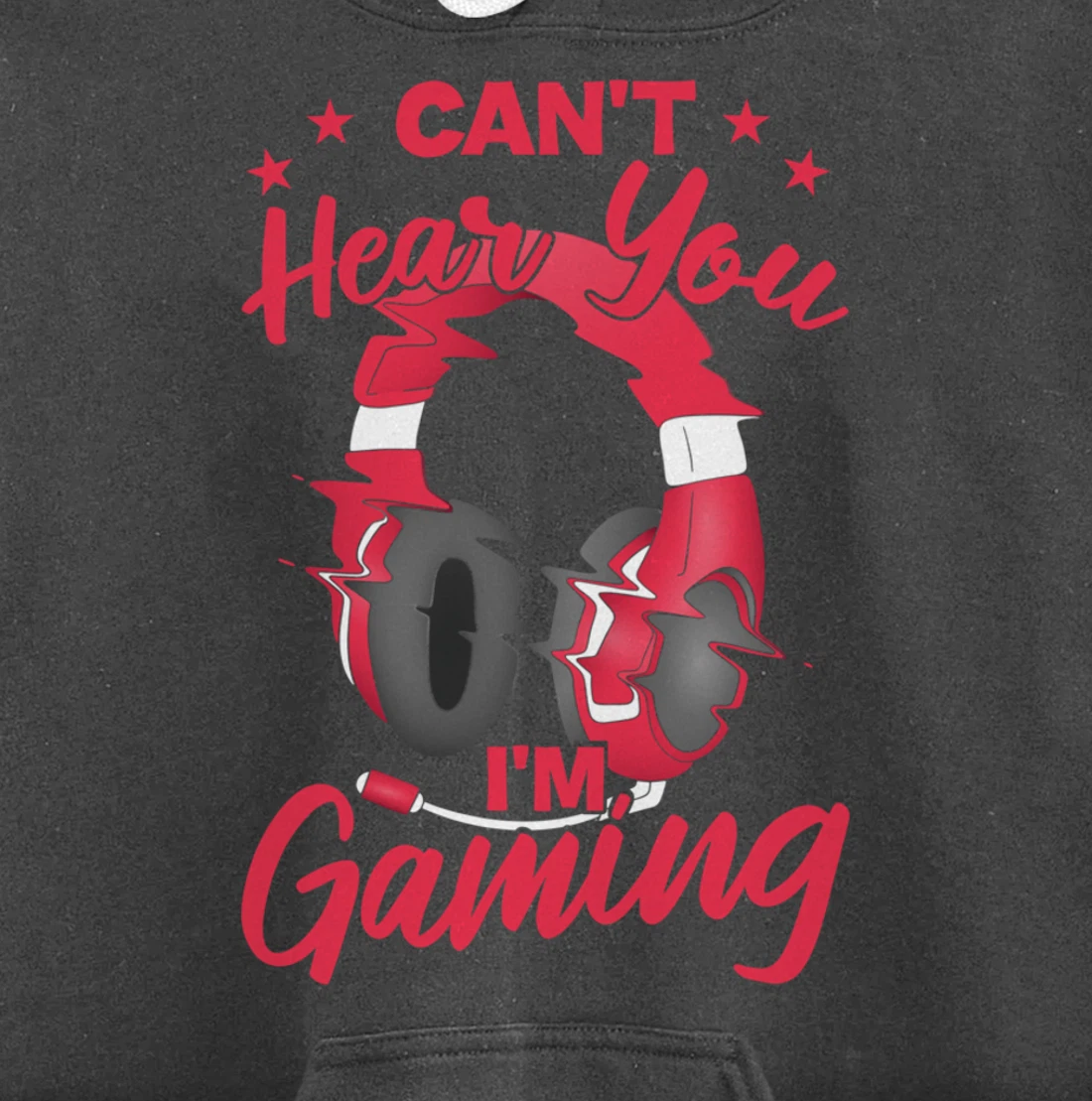 Video Gamer Can'T Hear You I'M Gaming Pullover Hoodie