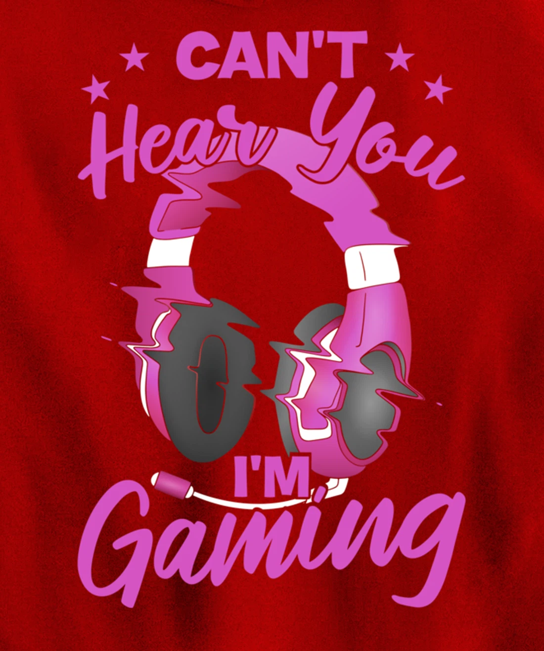 Video Gamer Can'T Hear You I'M Gaming Pullover Hoodie