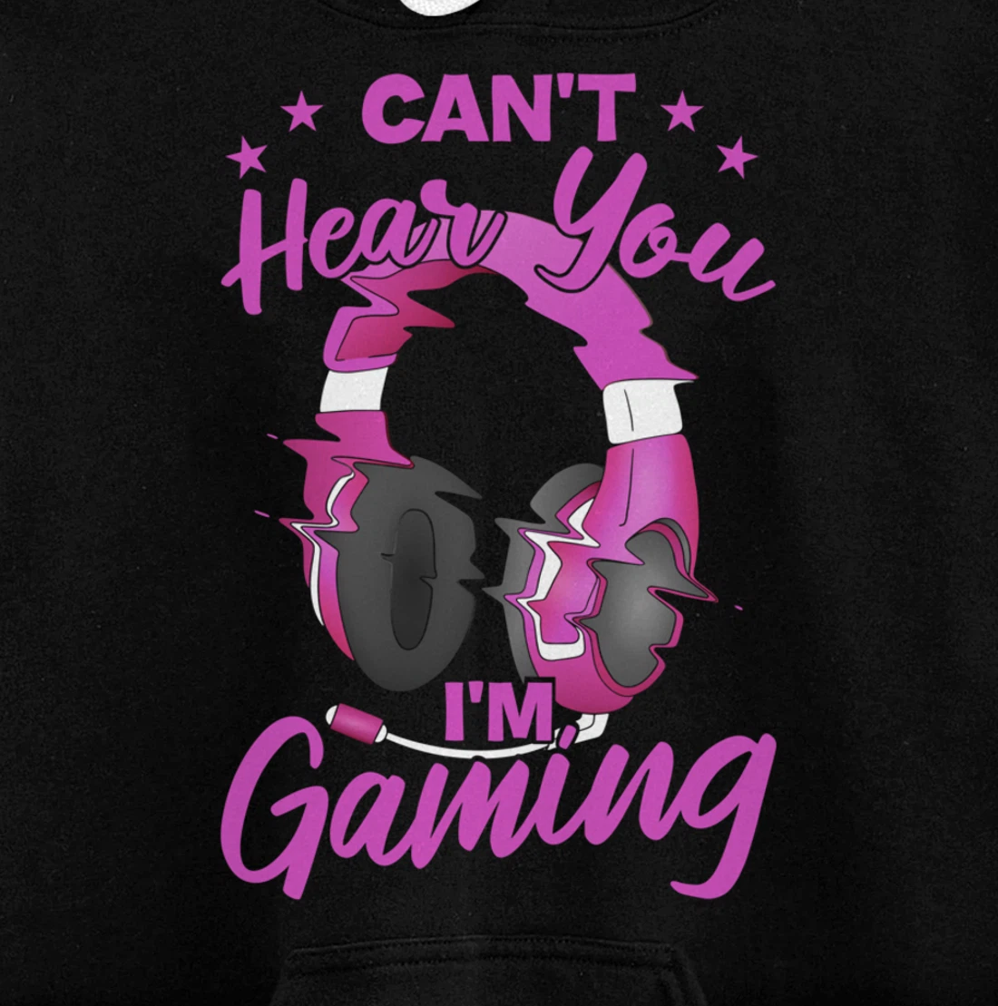 Video Gamer Can'T Hear You I'M Gaming Pullover Hoodie