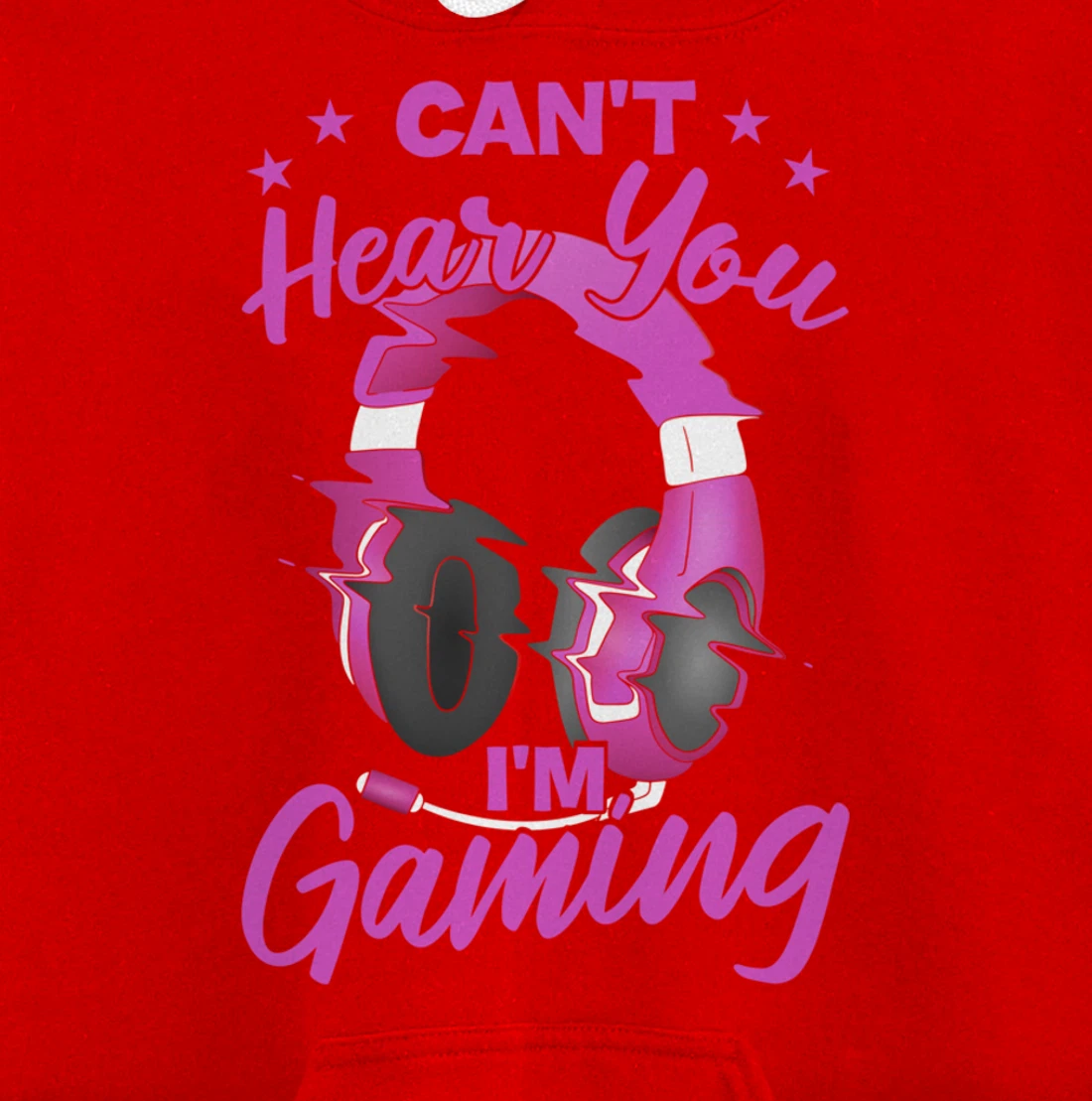 Video Gamer Can'T Hear You I'M Gaming Pullover Hoodie