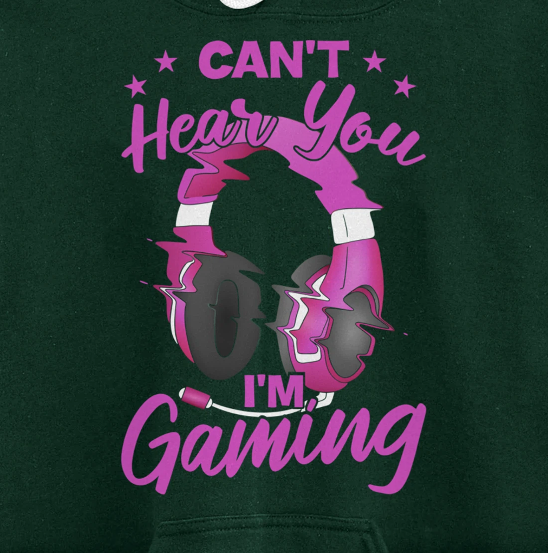 Video Gamer Can'T Hear You I'M Gaming Pullover Hoodie