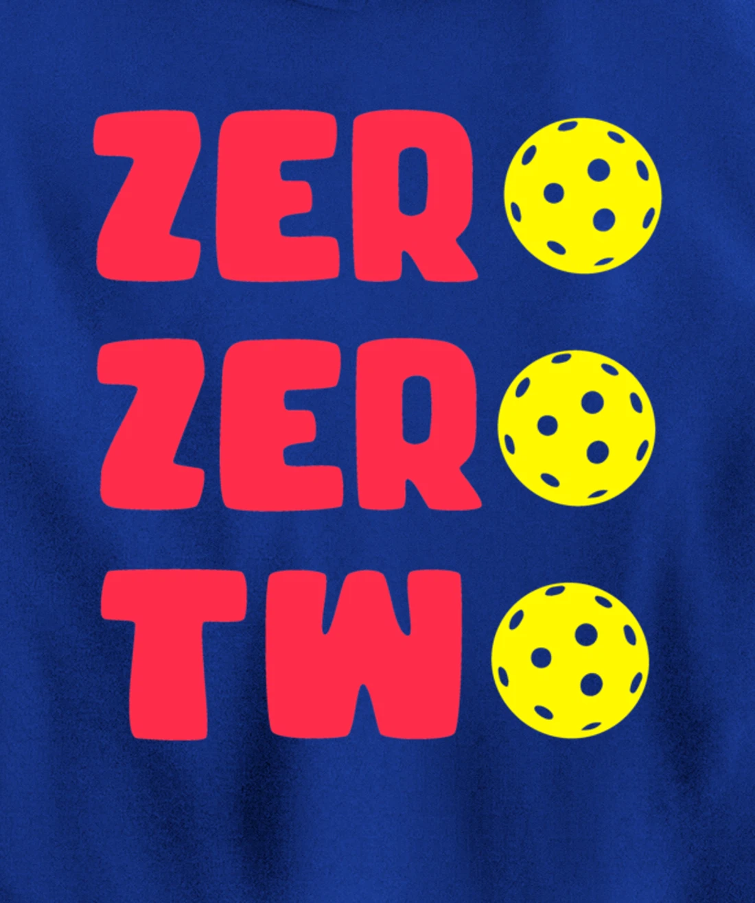 Zero Zero Two 002 Pickleball Dinking Paddleball Sport Lover Pullover Hoodie