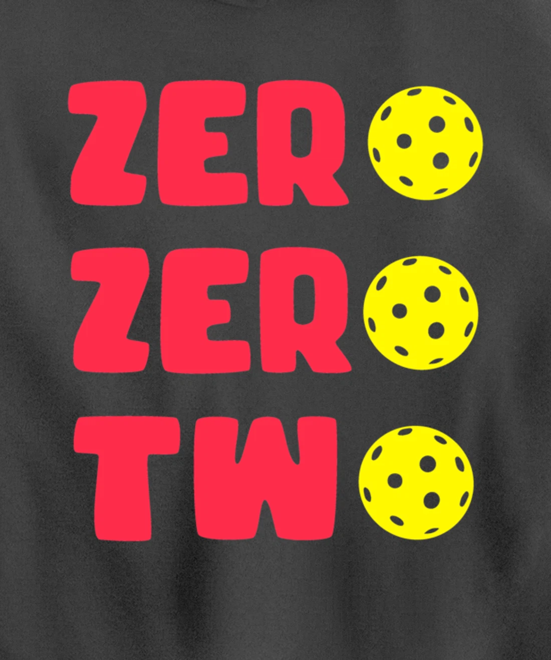 Zero Zero Two 002 Pickleball Dinking Paddleball Sport Lover Pullover Hoodie