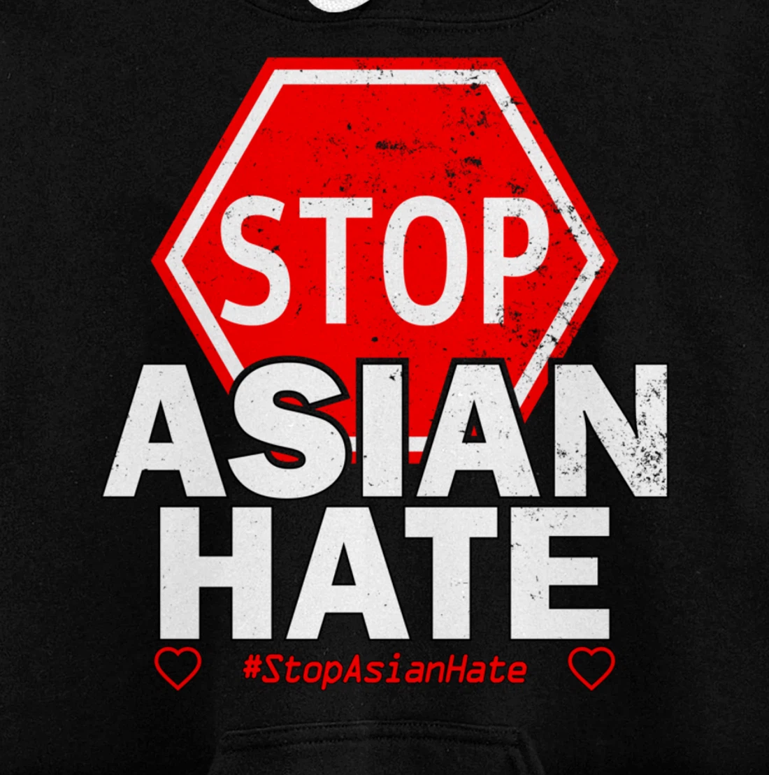 Stop Asian Hate - Social Justice Pullover Hoodie