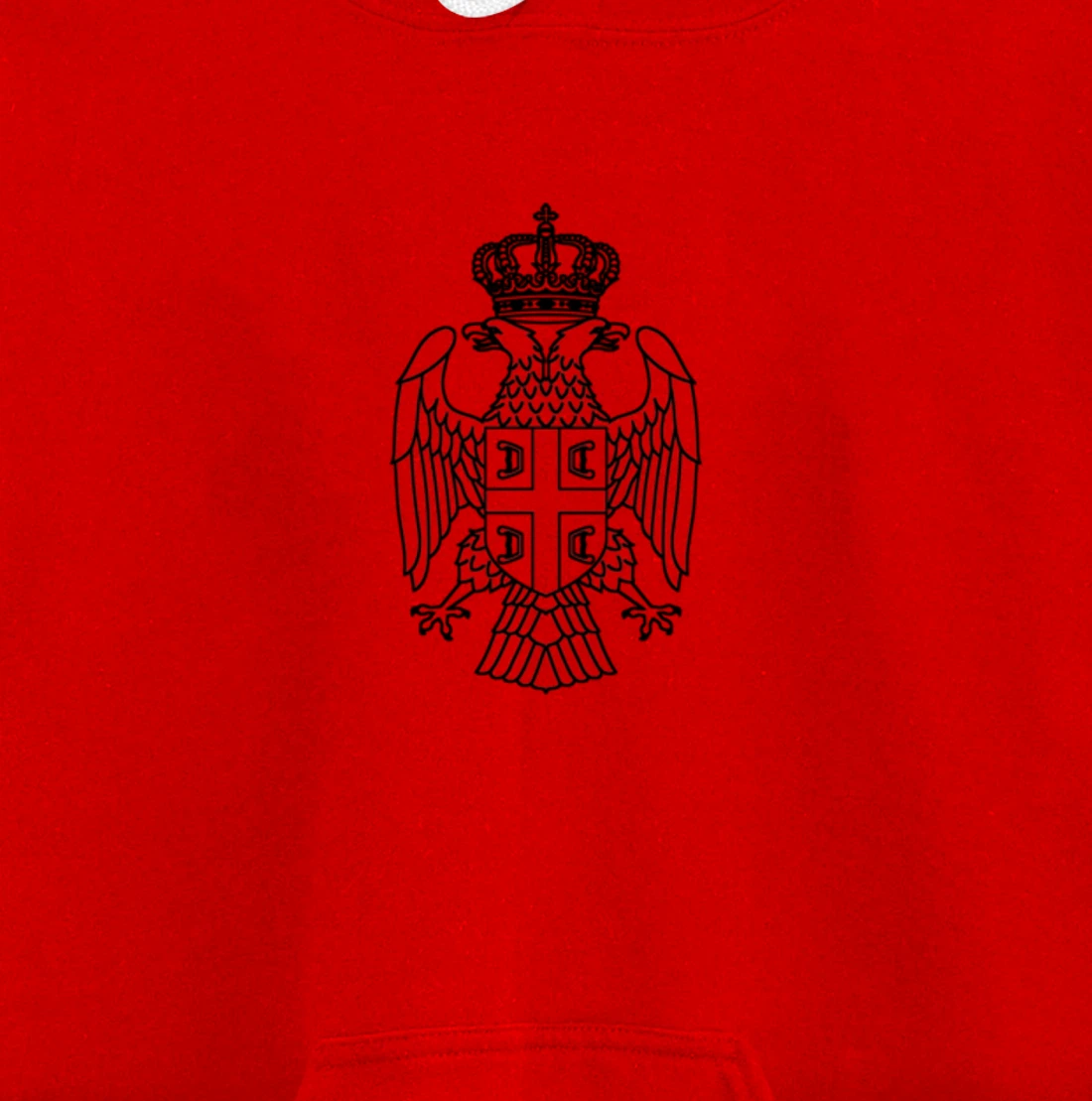 Serbia Srbija Serbia Serbian Eagle Small Pullover Hoodie