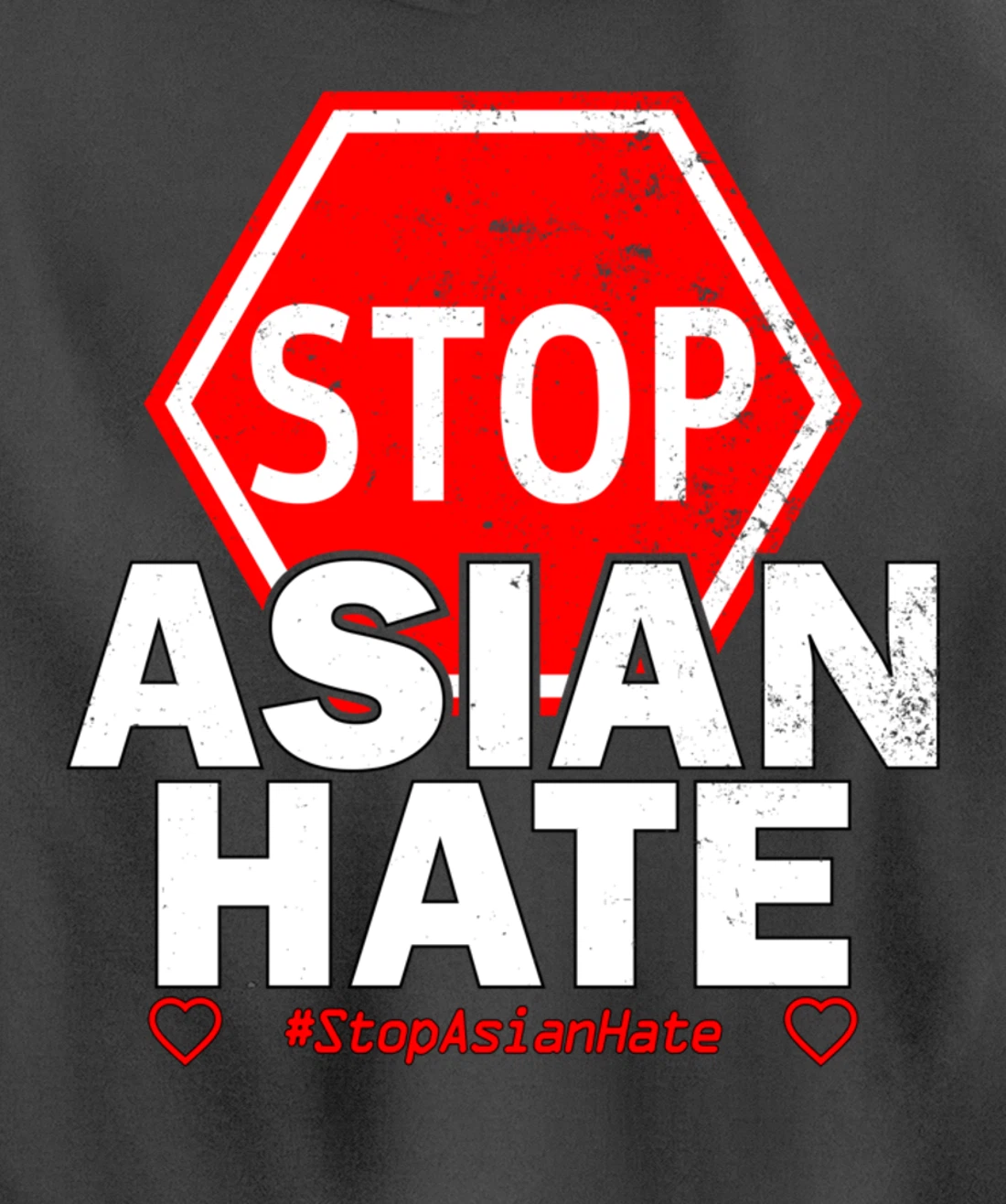 Stop Asian Hate - Social Justice Pullover Hoodie